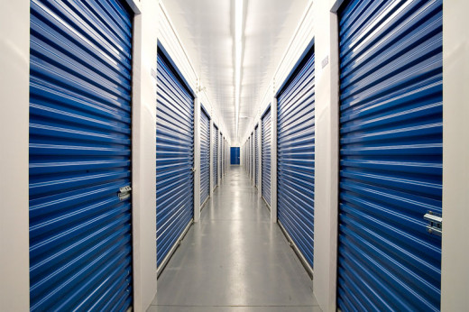 Storage Unit Hallway 