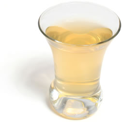 Shot of Apple Cider Vinegar with Water , I prefer it with juice much tastier
