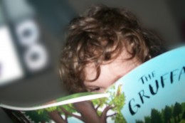 My daughter enjoying a