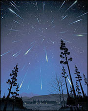 The Leonid meteor shower