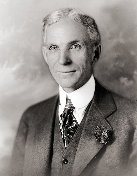 Henry Ford, father of Mass Production, had no formal education.