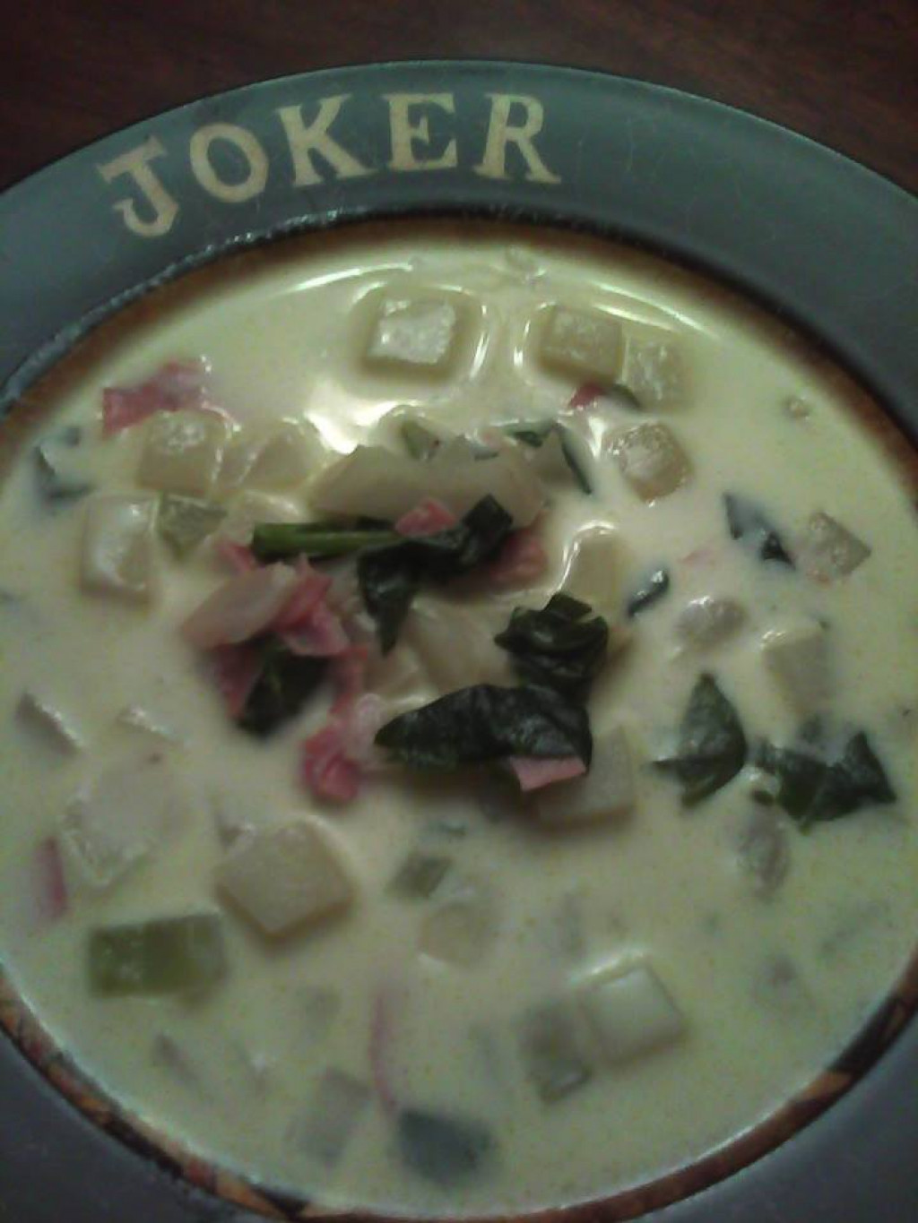 Fennel Potato soup with ham!