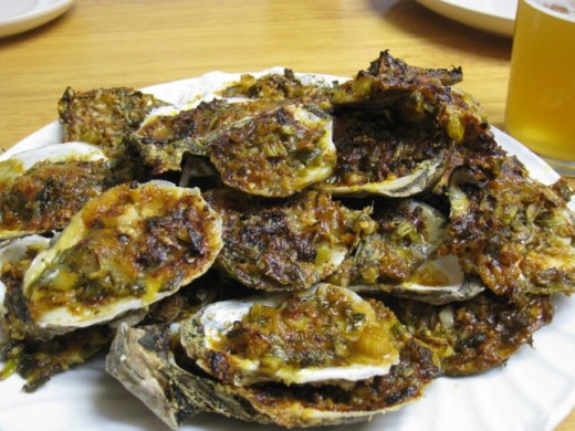 Grilled Oysters Recipes with Homemade Barbecue Sauce