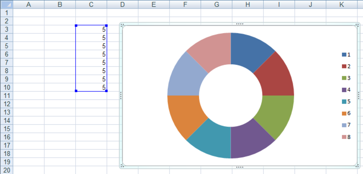 How To Create Gauge Chart In Excel 2007