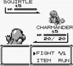 Graphics of the original Red/Blue release