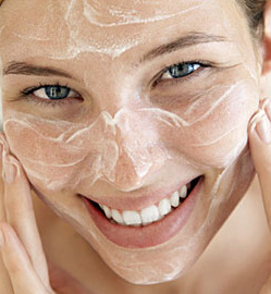 Exfoliate, one of the best way to clear the dead cells trapped under the skin