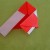 Fold the right side of the paper with about two-thirds of it to the left. Fold the right side of the paper with about two-thirds of it to the left.