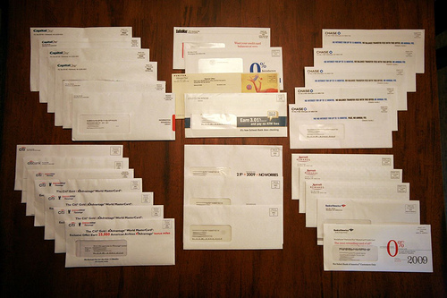 Probably the only time you look forward to all the available credit card offers in your mailbox Probably the only time you look forward to all the available credit card offers in your mailbox