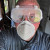 A respirator mask allows you to breath easy when installing insulation. A respirator mask allows you to breath easy when installing insulation.