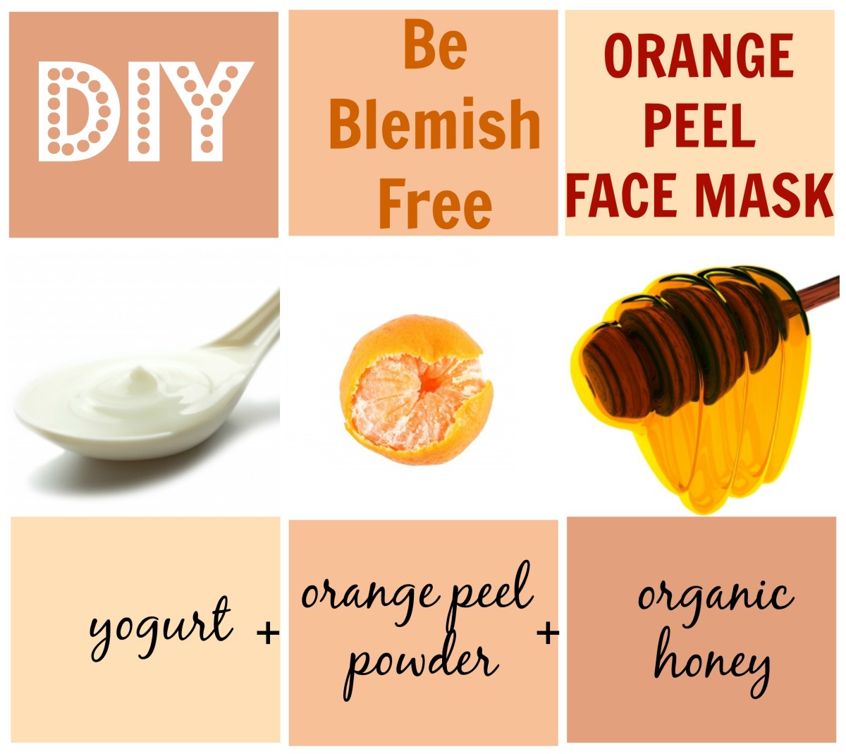 Homemade Orange Peel Face Mask Recipes