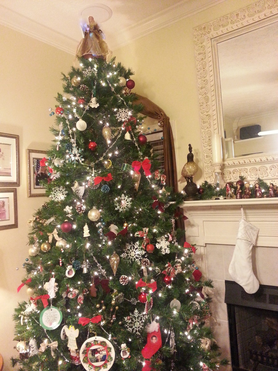 My 2013 Christmas tree full of cherished memories.