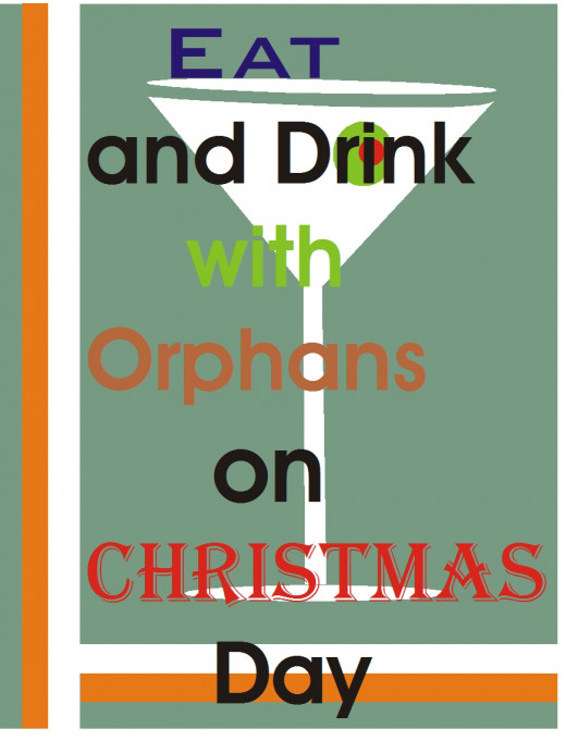Help the orphans on Christmas day. The Christmas should be celebrated with the orphans. .