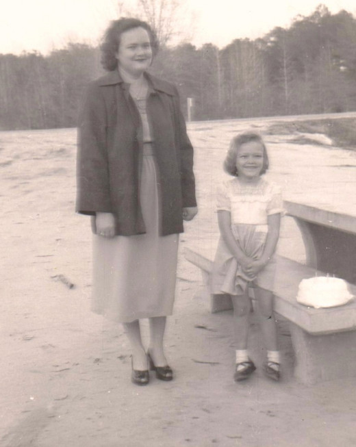 Picture of my Mother and Myself