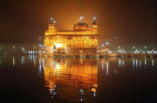 Golden Temple, Amritsar, Punjab, The most sacred worship place of  all Sikhs
