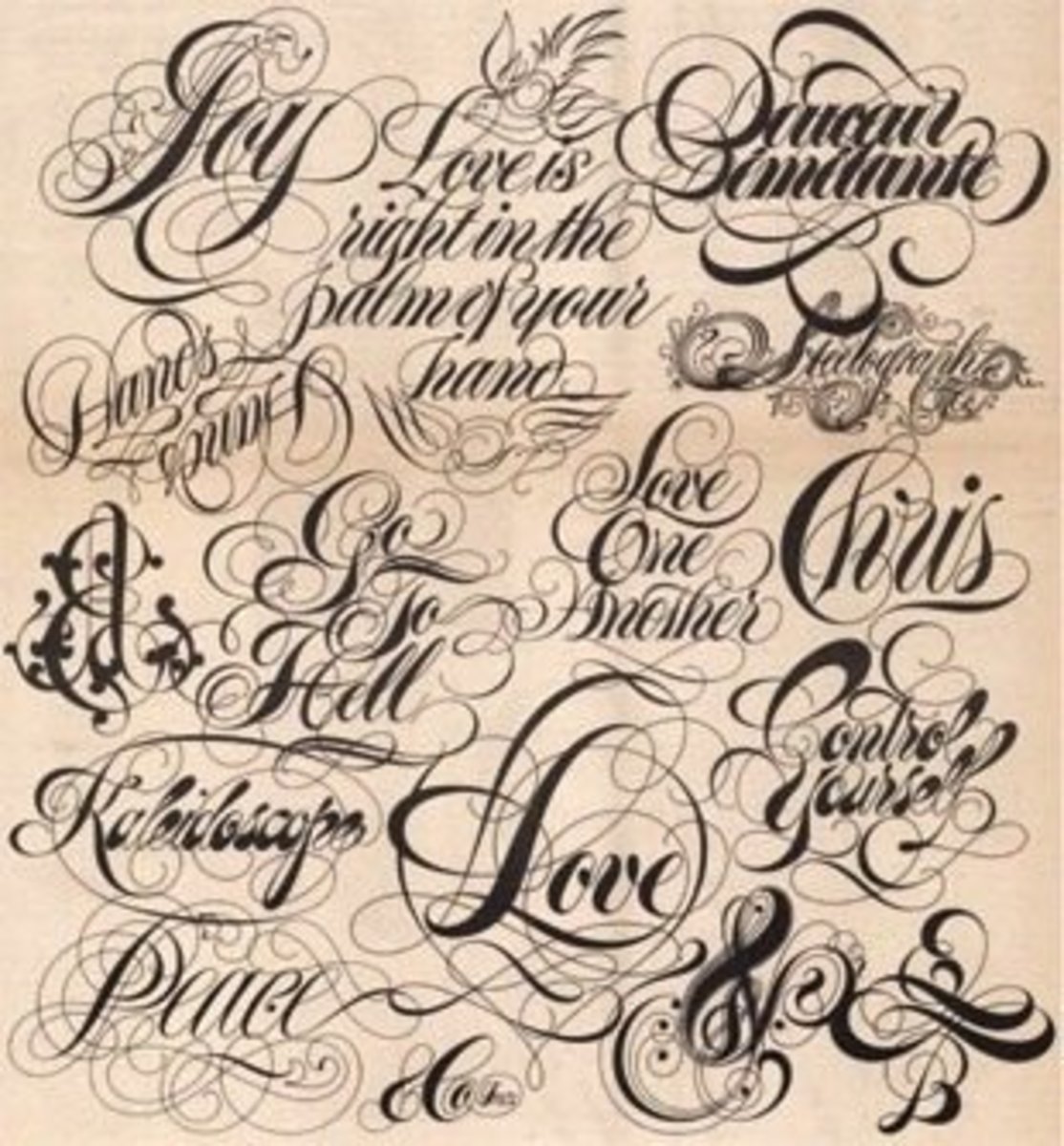 The Art of Choosing the Perfect Font and Lettering for a New Tattoo ... - 8601973 50