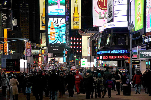 New Year's Eve in Time Square, New York City
