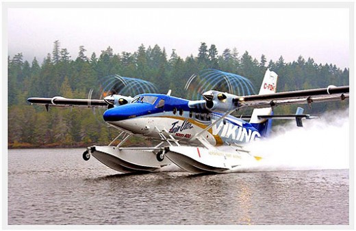 DHC - 6 Twin Otter seaplane 