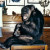 One of the chimps who likely portrayed Cheeta. One of the chimps who likely portrayed Cheeta.