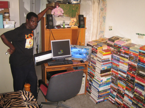 Books, computers and Television units to be used in promoting a reading culture in Africa.