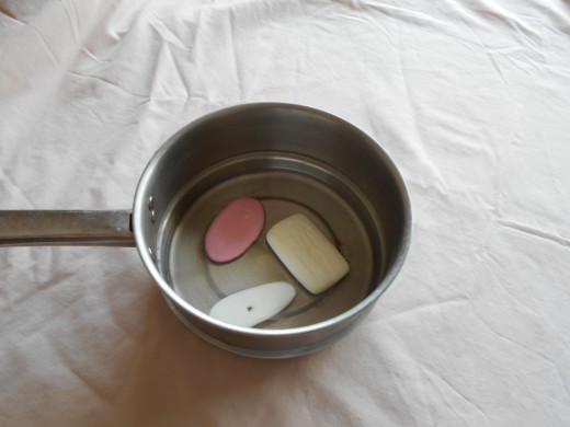 Reusing soap scraps