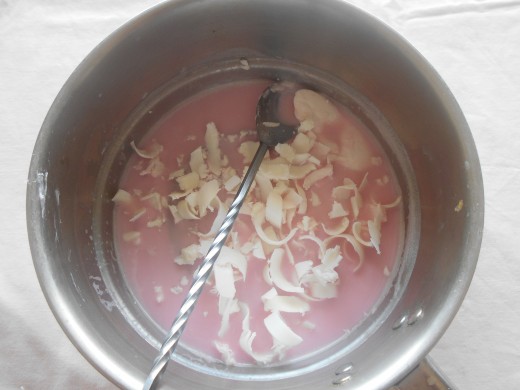 Melting Soap Curls
