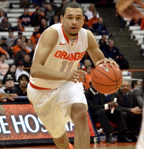 Pictured: all of Syracuse's eggs (freshman point guard Tyler Ennis)