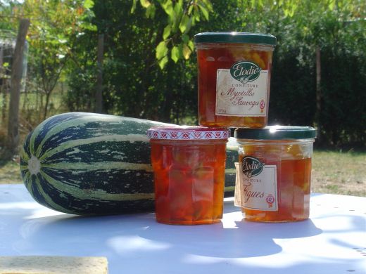 Marrow and ginger jam - wonderfully warming in winter and the perfect Christmas gift.