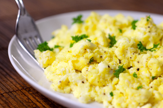Beautiful Scrambled Eggs