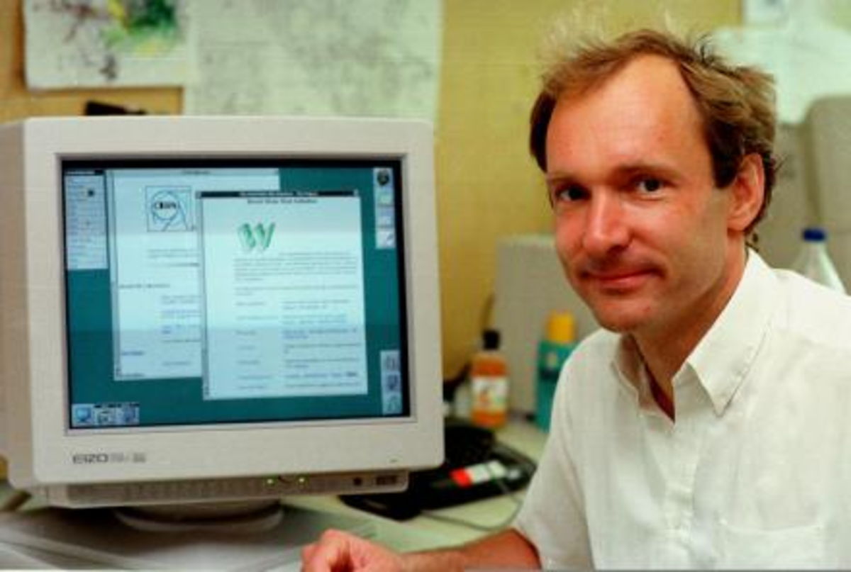 Tim Berners-Lee, the inventor of the Web