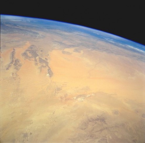 This is the area over and around Algeria, interestingly enough. 