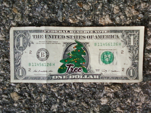 Christmas Tree Money