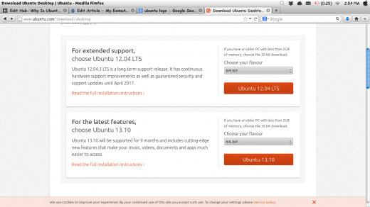 Ubuntu can be downloaded for free from its webstie.