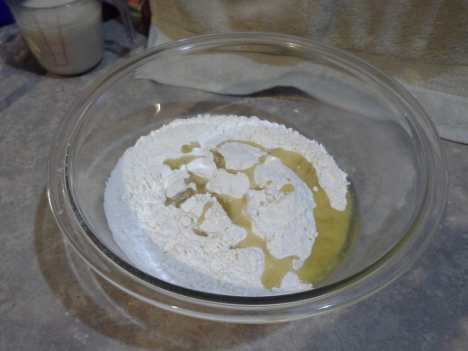 Step Three: Add your dissolved yeast into your mixture