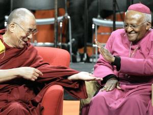 Archbishop Desmond Tutu and the Dalai Lama