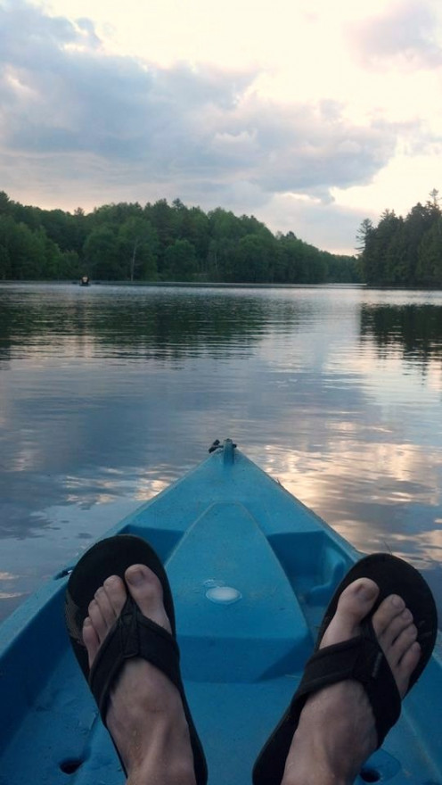 Kayak on Martin Pond