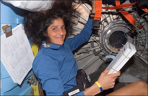 Sunita Williams,World's First Woman  To Run Marathon In Space