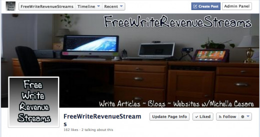 FreeWrtieRevenueStreams Facebook Page