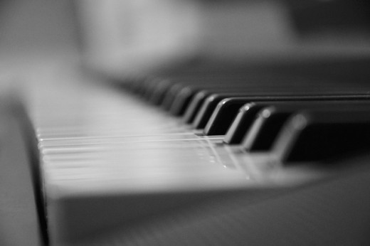 Piano Keys Keyboard Music Instrument