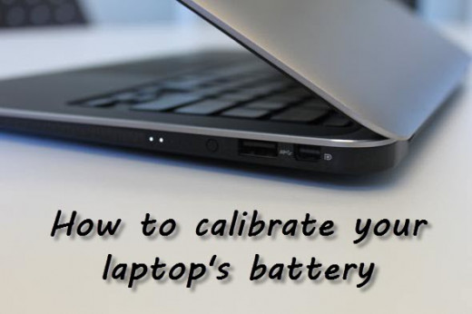 How to perform laptop battery calibration