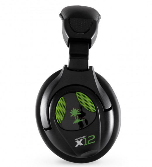 Turtle Beach X12 Ear Force gaming headset(with amplified stereo sound)