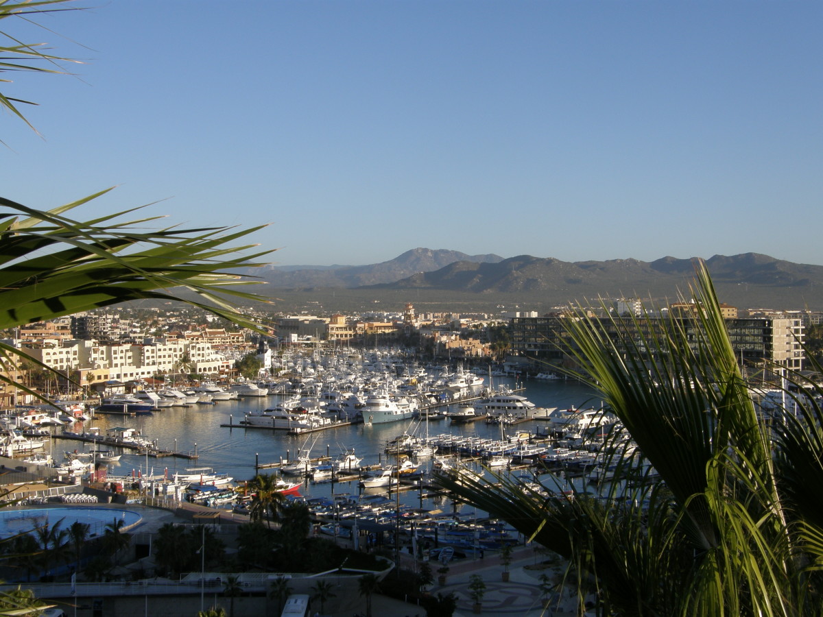 Marina by Day:  The view from at least one resort.