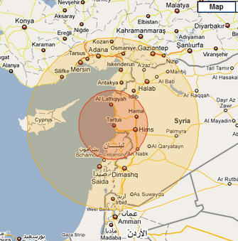 The range of the missile from Syria, Lebanon is ever closer to Israel.