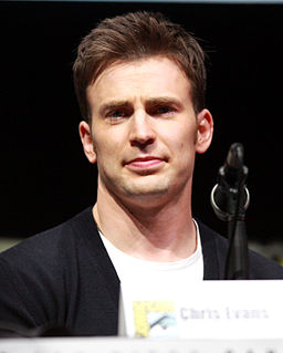 Chris Evans at the 2013 San Diego Comic Con.