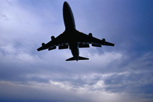 747 Jet taking off