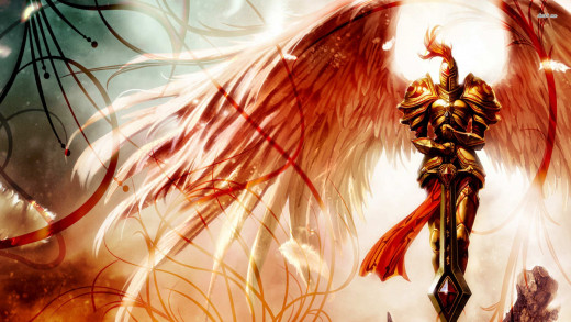 Kayle, League of Legends, copyright Riot Games, Inc.