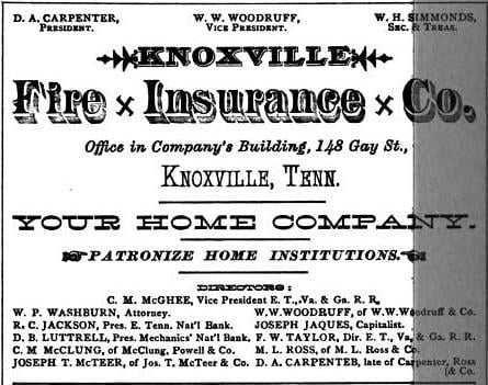 Knoxville Fire Insurance Co.