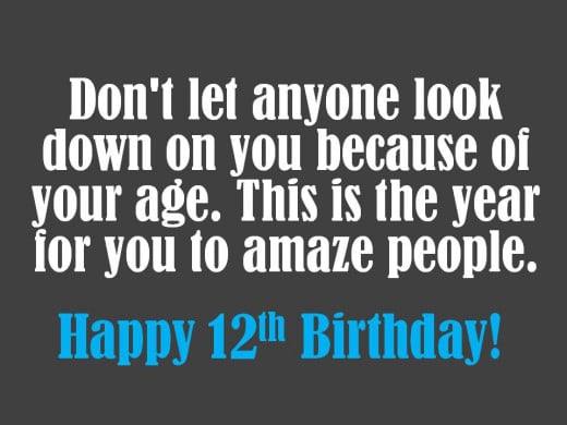 12th Birthday Wishes: What to Write in a 12th Birthday Card | hubpages