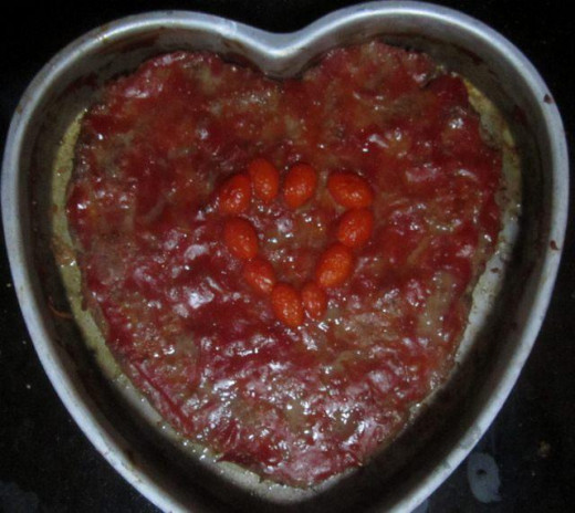 I made a heart-shaped meatloaf for my guy last year. 