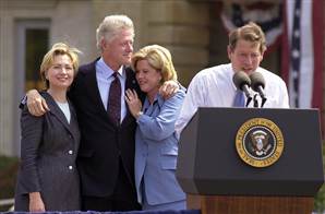 Hillary and Bill Clinton, Tipper and Al Gore