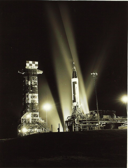 A night launch at the Cape.